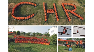 我司組織開(kāi)展野外拓展活動(dòng)