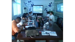 市金融辦謝主任、縣府辦周主任一行蒞臨考察指導(dǎo)