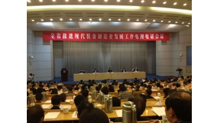 浙江省推進(jìn)現(xiàn)代裝備制造業(yè)發(fā)展工作電視電話會(huì)議召開(kāi)