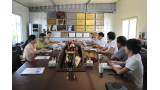 麗水市人社局領導蒞臨企業(yè)考察