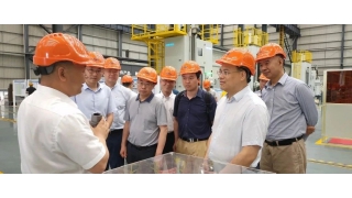 省經(jīng)信廳副廳長(zhǎng)葉健松調(diào)研暢爾