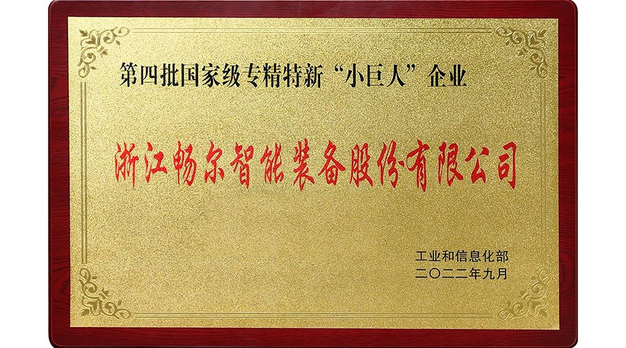 國家專精特新“小巨人”企業(yè)